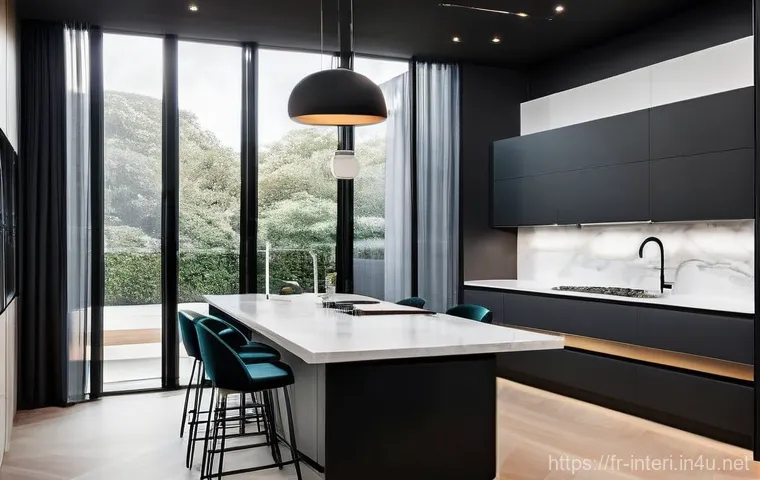 실내건축기사 자격증 취득 후 후기 모음 - **Prompt: An inviting and serene eco-friendly living room, devoid of people, showcasing sustainable ...