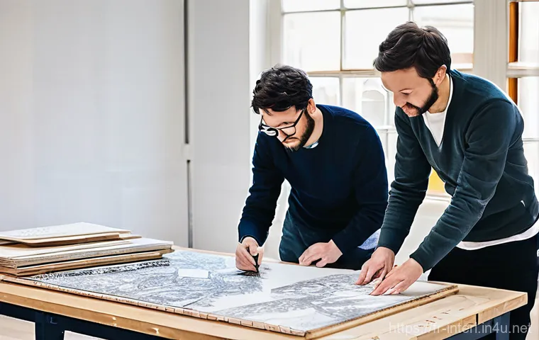 실내건축 시험을 위한 추천 학원 - **A vibrant, modern interior design studio in a prestigious Parisian interior architecture school.**...