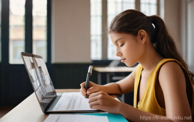 실내건축기사 시험 전날 준비 사항 - Here are three detailed image generation prompts in English, designed to be appropriate for a 15+ ag...