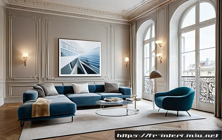 실내건축기사 자격증으로 가능한 진출 분야 - A modern interior design studio showcasing augmented reality technology in use: a stylish French arc...